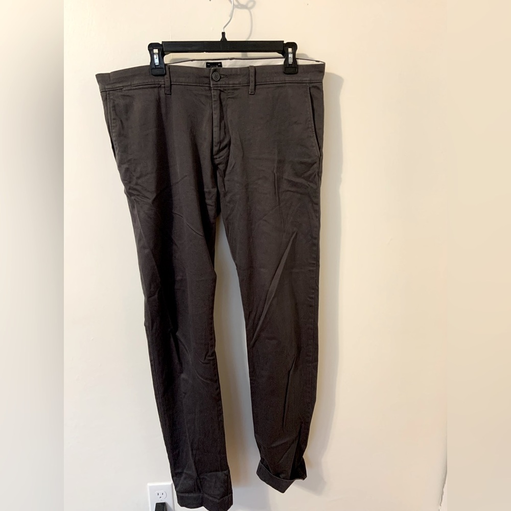 J Crew Mercantile Chinos 34x34 Slim Flex Brown